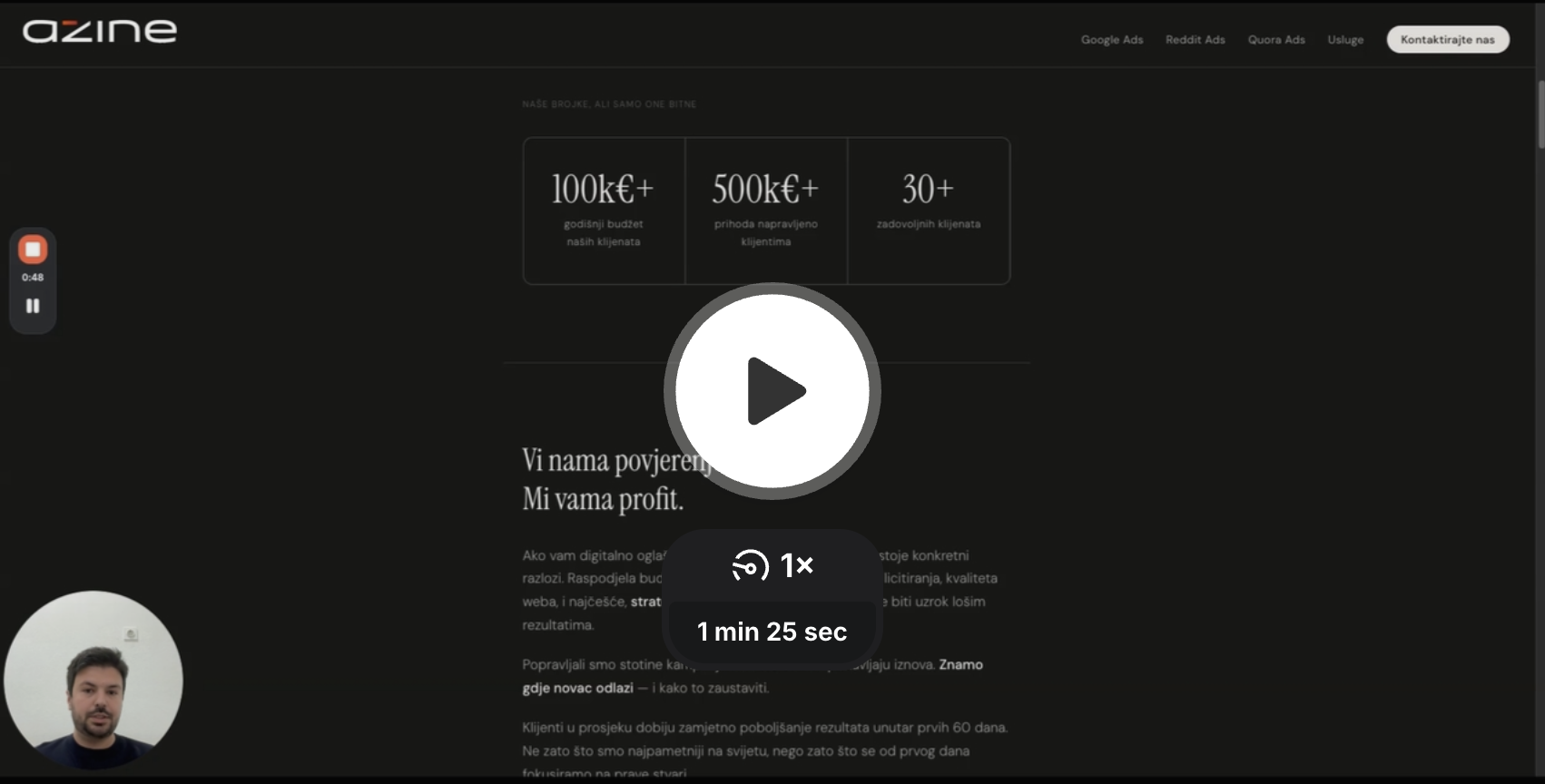 Uvodni video