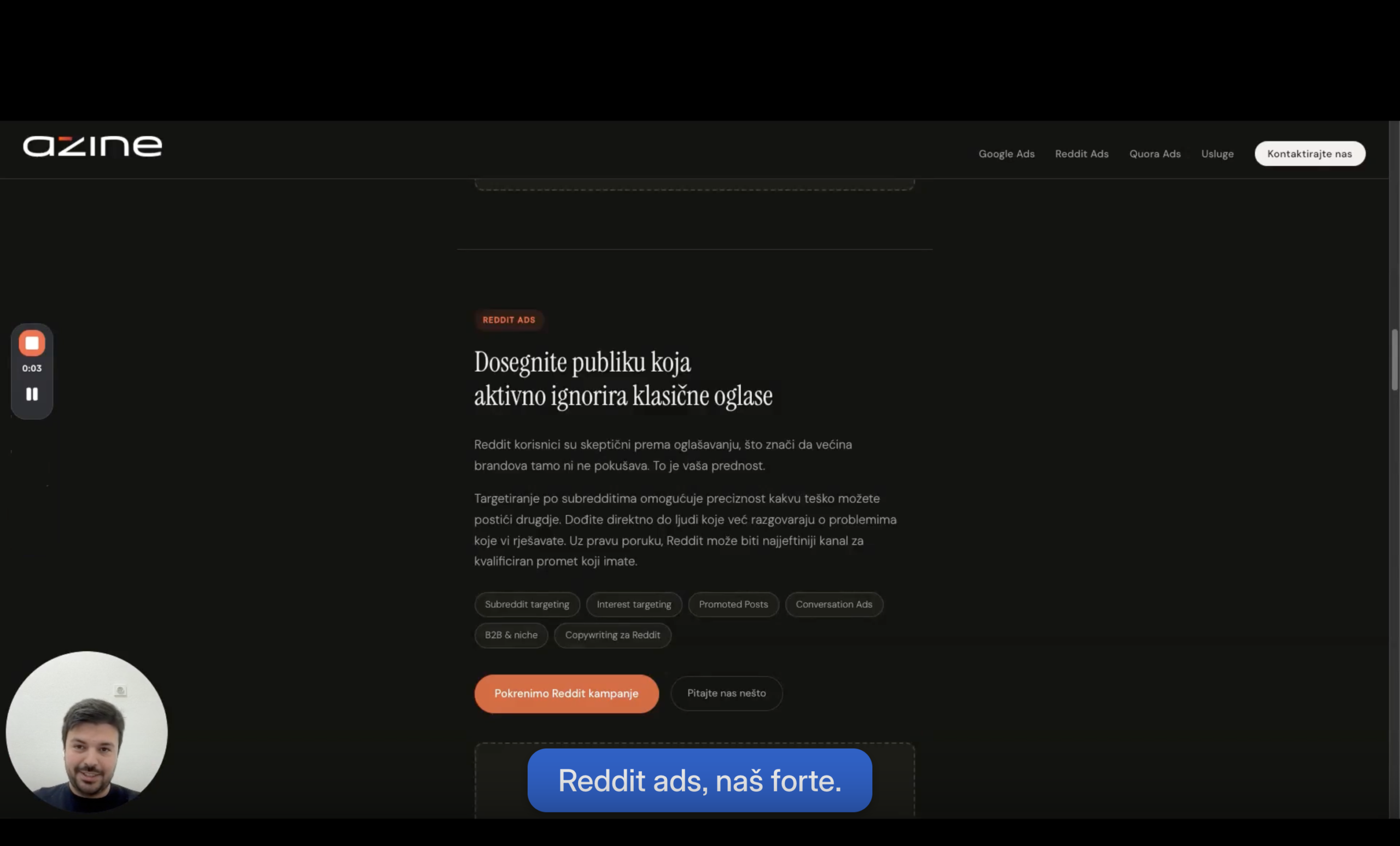 Reddit Ads video